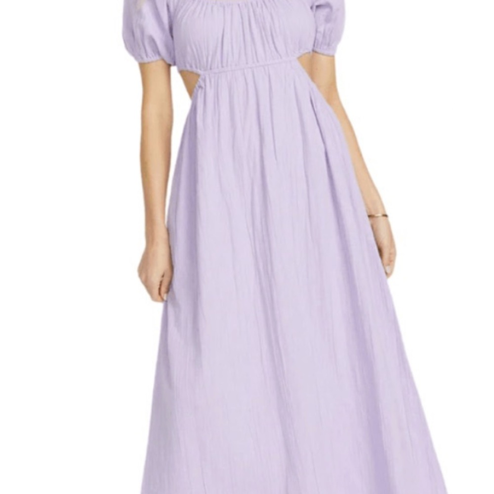 Elegant Lavender Maxi Dress